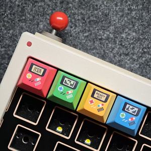Teclas PBT Personalizadas Fynmi con Sublimación de Tinte de Cereza R4 R3 R2 R1 - Product Image 3