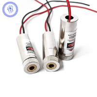 Module de croix Laser d'alignement rouge, pour projets de bricolage, 5mw 650nm 5V