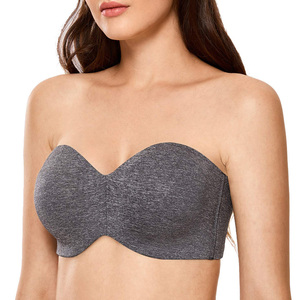Gran busto Minimizer aros apoyo sujetador sin tirantes de las mujeres sin forro No relleno fiesta vestido sujetador - Product Image 5