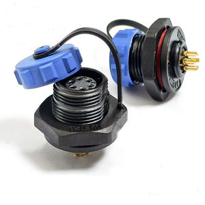 Conector Impermeable Sin Soldadura IP68 TY20-2/3/4 Pines, Juego de Conectores de Cable Macho/Hembra con Tuerca Trasera/Bravija/Unión - Product Image 5