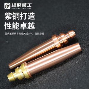 Xiong Ju-Seiko Cutting Torch Nozzle G02 G03 Copper Plated For Oxygen Acetylene Propane Welding - Product Image 1