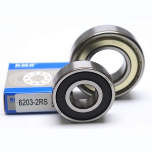 RMO 6203RS 베어링 6203 2RS 딥 홈 볼 베어링 6203ZZ.C3 룰먼트 6203 2Z 로다미엔토스 6203 베어링 - Product Image 1
