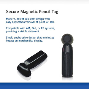 Super tag <span class=keywords><strong>EAS</strong></span> Hệ thống bảo mật từ tính có thể tái sử dụng bút chì cứng với thẻ cảm biến báo động quần áo chống trộm tần số <span class=keywords><strong>58kHz</strong></span> - Product Image 3