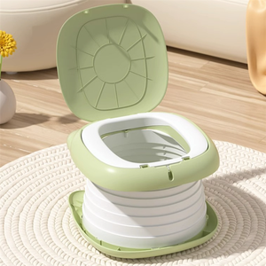 Siège de toilette pliable en plastique pour enfants, idéal pour l'apprentissage de la propreté, toilettes d'urgence pour voiture, <span class=keywords><strong>camping</strong></span>, extérieur et intérieur - Product Image 3
