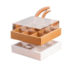10 inch bakery cardboard made luxury dessert plastic cake pastry box 4x2 mini size 12 inches with lid