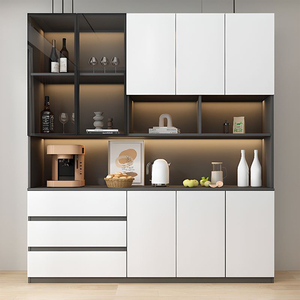 <span class=keywords><strong>Buffet</strong></span> latéral moderne de luxe autoportant, <span class=keywords><strong>buffet</strong></span> modulaire, cuisine, <span class=keywords><strong>blanc</strong></span>, grand placard de rangement pour aliments, armoire de rangement - Product Image 3