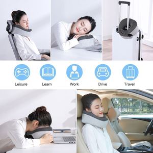 Saien Customized U Shape Neck Pillow Support Rest Cervical Airplane Car <b>Memory</b> Foam Travel Pillow Neck Pillow Wholesale - Product Image 2