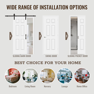 מסורתי 30-ב x 80-ב 6 פנל פרניולה ליבה חלולה מרוכבת - Product Image 5