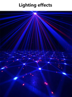 Lumière laser boule magique 70W RGBW DMX512 kaléidoscope barre lumineuse papillon KTV Disco LED gradation lumière stroboscopique de scène
