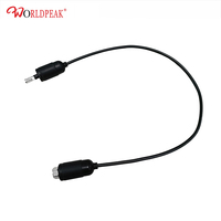 Kabel Jumper Superflex 3 m 1/4 4.3-10 Male ke NEX10 Male, Kabel Feed Fleksibel untuk Pemasangan Radio Seluler Kecil
