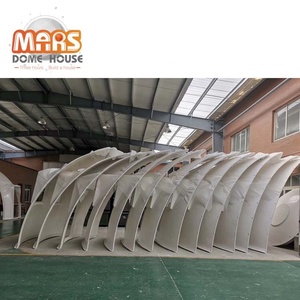 Casas Domo Prefabricadas Aisladas con Panel Sándwich R 37 de Última Generación, Casas Domo FRP Pequeñas para una Vida Autónoma en Glamping Remoto - Product Image 4