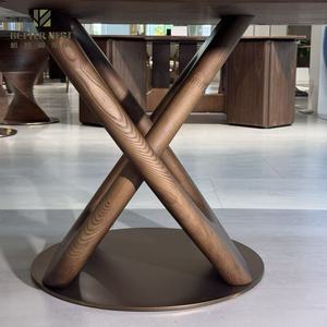 Bộ bàn ăn bán chạy với 8 ghế, mặt bàn đá cẩm thạch gốm, giá rẻ, nội thất hiện đại, bàn ăn có thể kéo dài - Product Image 6