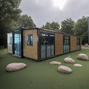 Villa en Contenedor Marítimo Modificado, Diseño Moderno, Forma Rectangular, Residencia con Patio Privado, Solución Integral para Proyectos - Product Image 1