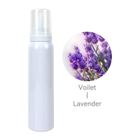 Vente en gros 100ml de crème fouettée au parfum de lavande pour extensions de cils mousse concentrée shampooing liquide pour cils aromatisé