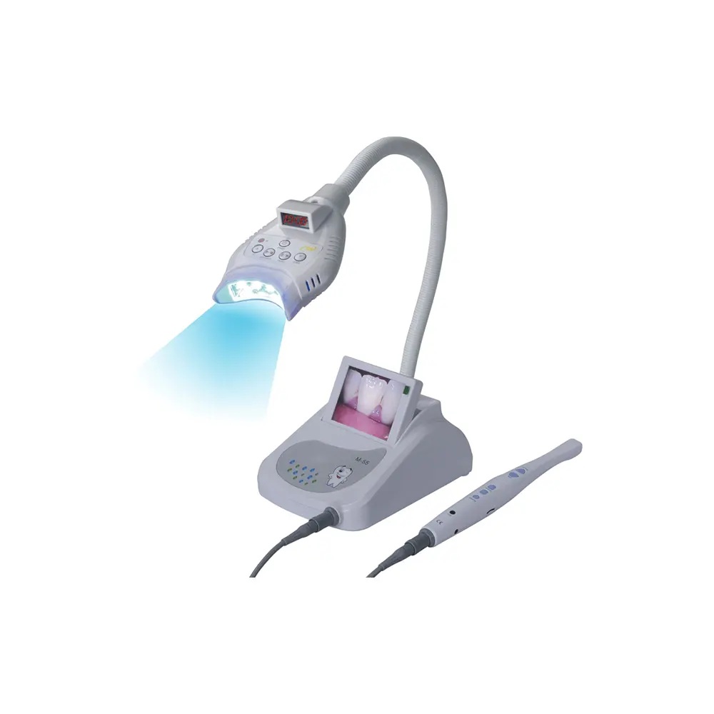 Máquina de sistema de clareamento dental com câmera oral intra