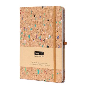 LABON Natural Vegan Custom A5 Hardcover Eco-friendly Cork Cover Acid-<strong>free</strong> Paper Journal <strong>Notebook</strong> - Product Image 6