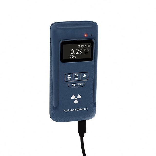Portable Electronic X-Ray Gamma Dosimeter Radioactive Spectrometer for Food Beta Gamma Radiation Nuclear Detection Measurement