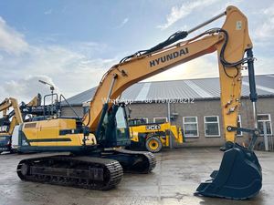Excavatrice sur chenilles Hyundai 220LC-9S d'origine de 22 tonnes avec moteur Cummins, pompe et engrenages Kawasaki - Haute qualité à vendre - Product Image 4