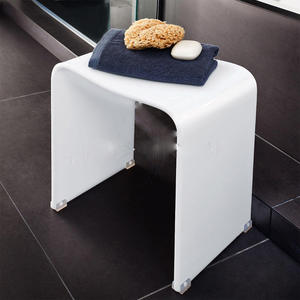 Taburete de ducha de baño de acrílico personalizado, juego de Bar, <span class=keywords><strong>muebles</strong></span> de calidad confiable <span class=keywords><strong>para</strong></span> baño, escuela, apartamento, almacenamiento de Hotel al aire libre - Product Image 5