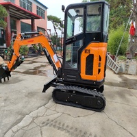 Mini-excavatrice SINOKESH écologique 2.0T entièrement électrique à batterie, faible bruit, compacte, certifiée CE pour équipement agricole de haute performance