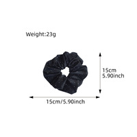 Nouvelle Élastique Cheveux en Tissu Haut de Gamme Style Français pour Femme, Faite à la Main, Haute Élasticité, Modèle FD Marque Shengyi