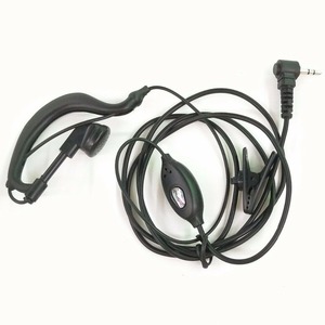 Casque d'écoute pour talkie-walkie, style crochet d'oreille EJ-T388-G1, 64 ohms, équipement de communication - Product Image 1