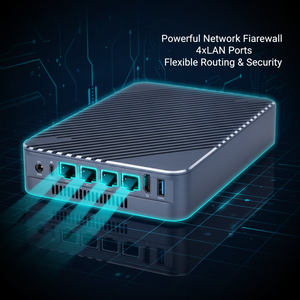 Qotom NAS Storage Server 11th Gen Core I7 1165G7 Processor High Performance Desktop Portable NAS <b>Mini</b> <b>PC</b> - Product Image 2
