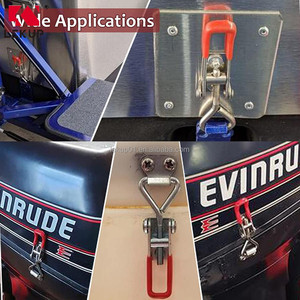 Chine loquet à bascule réglable en acier inoxydable loquet à bascule à action loquet à bascule pince à bascule de chariot robuste - Product Image 6