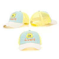 RongGuang venta al por mayor logotipo personalizado moda ajustable niños gorra de béisbol verano deportes al aire libre gorra para niños niñas