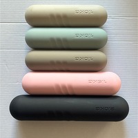 Haltères en silicone unisexe à bords en silicone, 2-5 kg, antidérapants, pour la relaxation musculaire, les exercices des membres inférieurs/duers, fitness à domicile