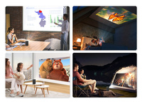 Projecteur Android portable BYINTEK P20, vente chaude, 9.0, mise en miroir vidéo intelligente, mini projecteur 4K pour cinéma maison, bureau