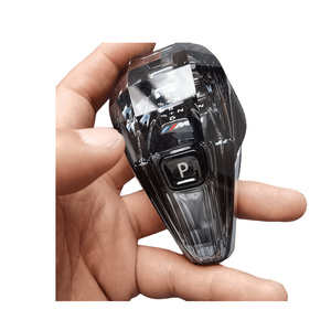 Accessoires intérieurs de voiture, pommeau de levier de vitesse en plastique cristallin lavable pour <span class=keywords><strong>BMW</strong></span> Série 5 F10 F15 F30 G30 G20 G05 I12 2013-2020 - Product Image 5