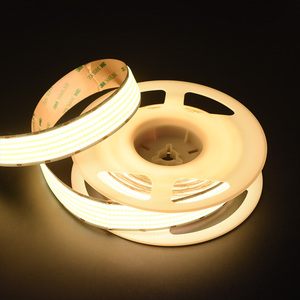 Cinta LED Flexible Súper Ancha de 40W, DC24, 1600 LEDs, 30mm, Regulable, de Alta Luminosidad, Tipo COB - Product Image 1