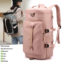 Sac de sport et de voyage personnalisé avec logo, grand format, pour la gym, le yoga, les week-ends, sac à dos décontracté, bagage à main