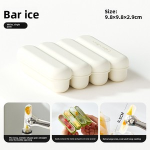 Bpa Free Food Grade 4 Cavity Silicone Ice <b>Cube</b> Tray Soup <b>Box</b> Baby Food Freezer Tray <b>With</b> <b>Lid</b> Silicone Food <b>Storage</b> Container - Product Image 6
