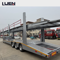 Remorque porte-voitures Heavy Duty Fuwa 2/3/4 Axles Double Deck 8 Cars 10 Cars Auto Transport Trailer for Logistic