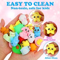 Mochi Squishy Speelgoed 27-delige Mini Kawaii Squishies voor Kinderen 4-12 Unisex Verjaardagsparty Favoren Fidget Sensorische Klaslokaal Prijzen