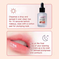 Baume Traitant et Éclaircissant pour Lèvres Roses OEM, Réparateur et Anti-Taches Foncées, Essence de Peeling Frais pour Lèvres Roses