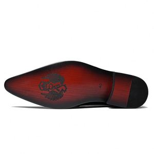 Nouvelles Chaussures Habillées à Talons Hauts en Cuir Véritable de Haute Qualité à Bout Pointu pour Hommes – Idéales pour Mariages et Soirées – Tendance Actuelle - Product Image 3