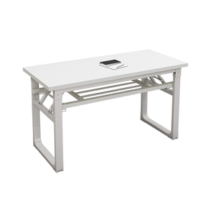 Wholesale Folding Office Conference Computer Study Working <strong>Desk</strong> <strong>Space</strong> <strong>Saving</strong> Strong Steel Frame Durable Folding Table - Product Image 5