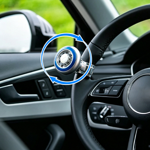 Perilla giratoria universal para volante de <span class=keywords><strong>coche</strong></span>, potenciador de fuerza con rodamiento, asistencia de giro con una mano, accesorios para interior de <span class=keywords><strong>coche</strong></span> - Product Image 2