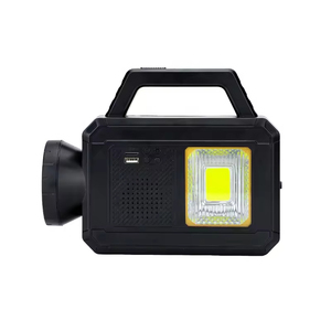 Nouvelle arrivée : Système d'éclairage solaire avec trois ampoules pour jardin et route, radio FM et recharge de téléphone portable, panneau solaire inclus - Product Image 2