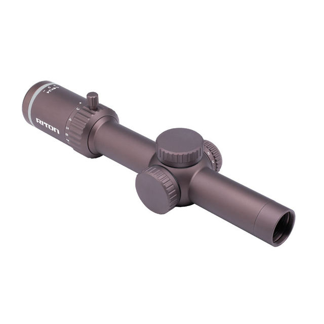 RITON 3 TACTIX 1-8x24-FDE LPVO Fast Focus Short Sight Outdoor HD Clear Imaging Hunting Scopes High Quality Metal Zoom