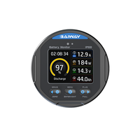 Moniteur de batterie de voiture universel TR24 IP68 étanche 8-100V 0-100A, indicateur de tension de charge et de décharge, testeur de capacité de batterie