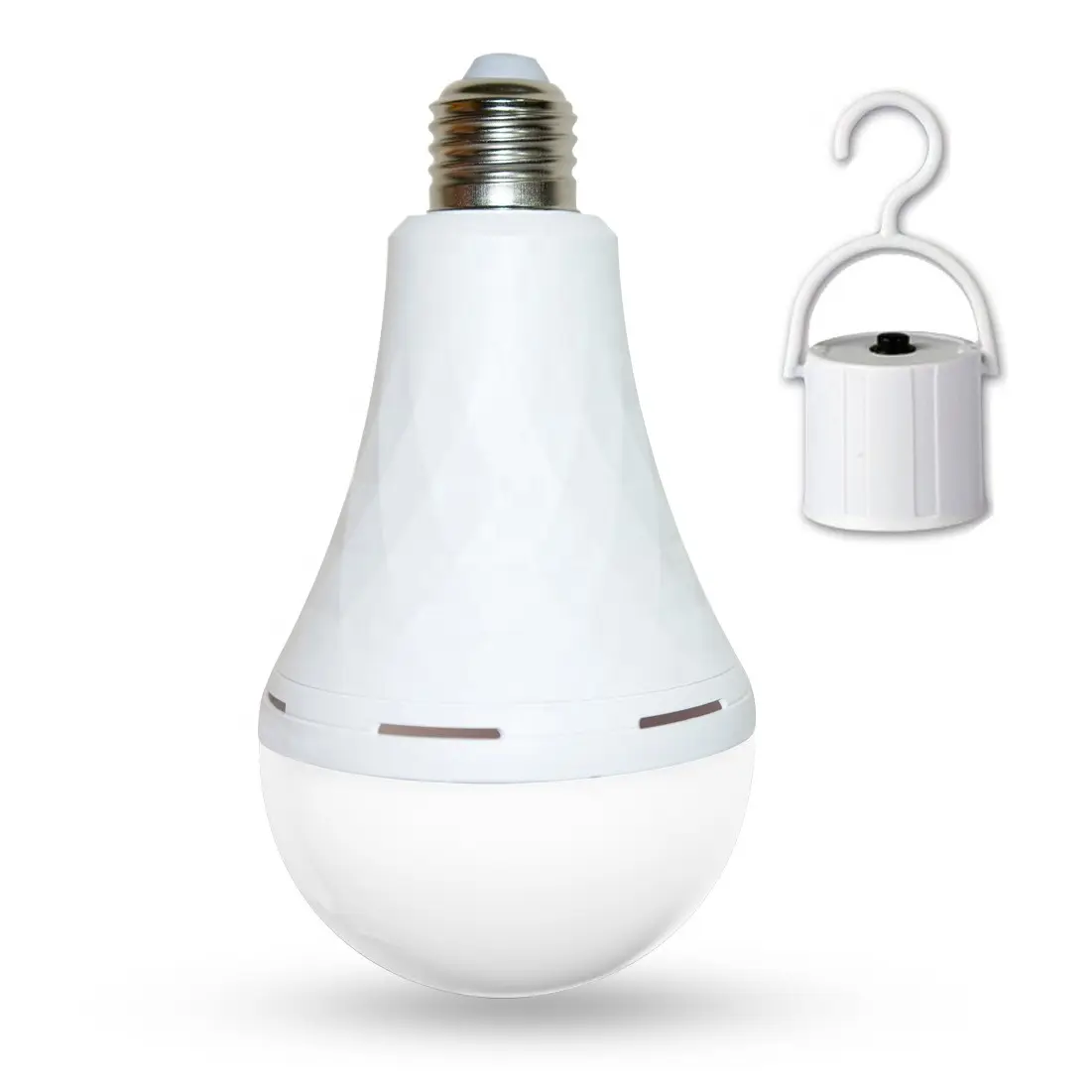 Pratica lampadina di emergenza ricaricabile a LED Lampara lampada ricaricabile a Led 12w E27 lampadina di emergenza a Led