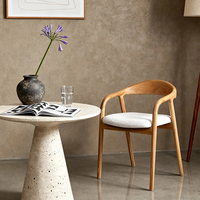 Nouvel Arrivage Chaises de Salle à Manger en Bois Moderne Nordique pour Restaurants