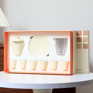 Service à thé et <span class=keywords><strong>bol</strong></span> en porcelaine blanche Dehua, personnalisé, haut de gamme, luxe léger, cadeau d'affaires, compagnon de voyage, service à thé Kung Fu - Product Image 3
