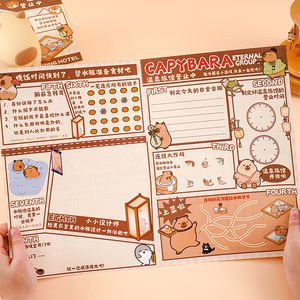 Capybara Eternal Groups Series Scene Game Challenge Sticker 3D Sticker para regalos promocionales - Product Image 1