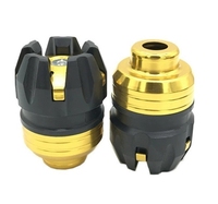 Accessoires de modification de fourche avant de moto, coupelles anti-chute en alliage d'aluminium CNC absorbant les chocs QCB-008 de haute qualité