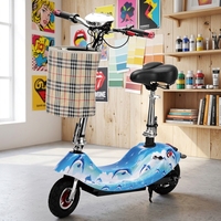 Trottinette électrique portable à une seule charge pour adultes, pliable, mini, légère, moteur puissant, accélération fluide, longue autonomie